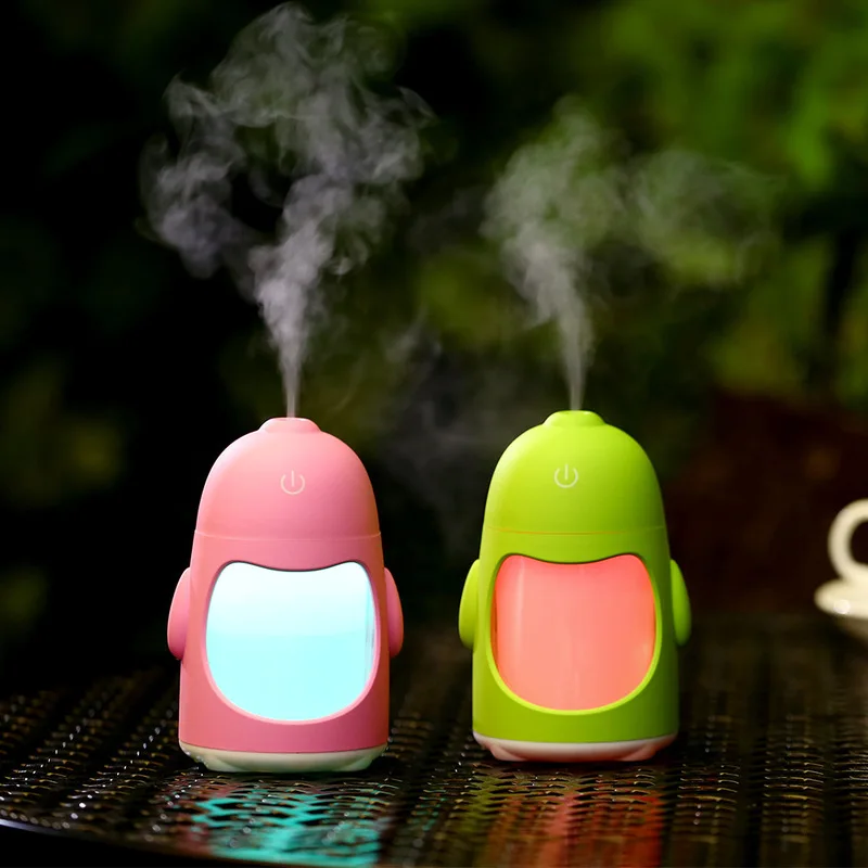 

Diffuser Humidifier USB Ultrasonic 150ML USB Mini Air Purifier Atomizer Mist Maker DC 5V LED Light for Home Office D35