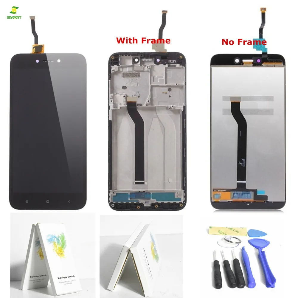 

1280x720 5A For Xiaomi Redmi 5A LCD Touch Screen Digitizer with Frame Redplacement Redmi 5a LCD display New For xiaomi mi 8 LCD