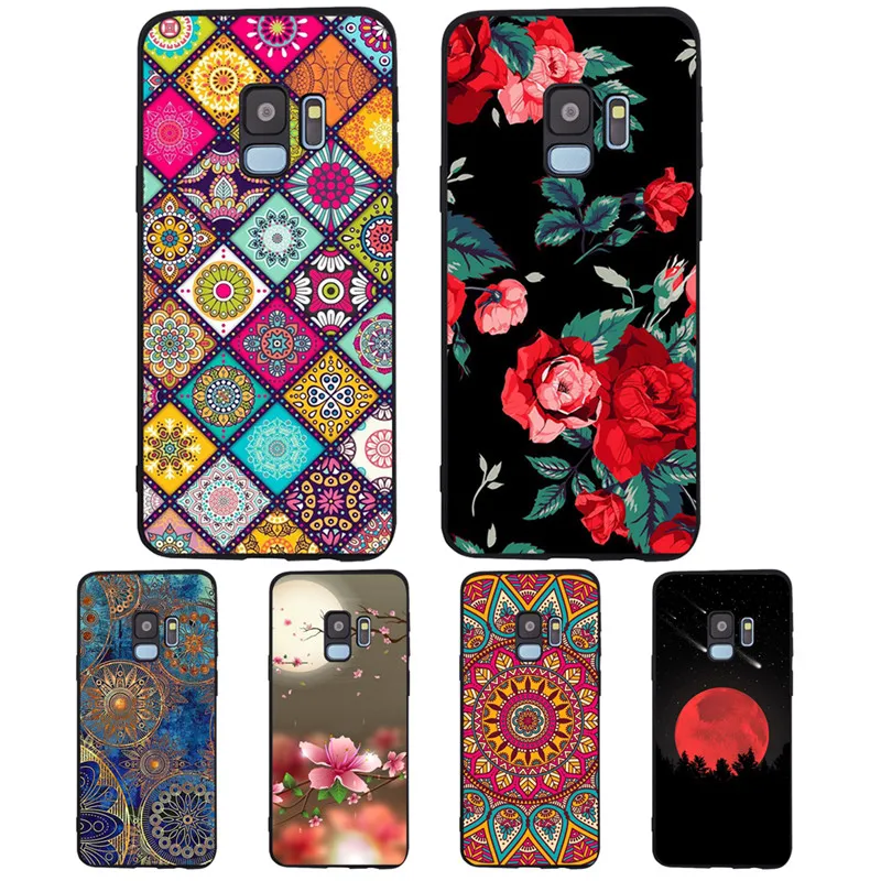 

Flower Floral custom For Samsung Galaxy S6 S7 Edge S8 S9 S10 Plus Lite Note 8 9 A20 A30 A40 A50 A70 phone Case Cover Coque Etui