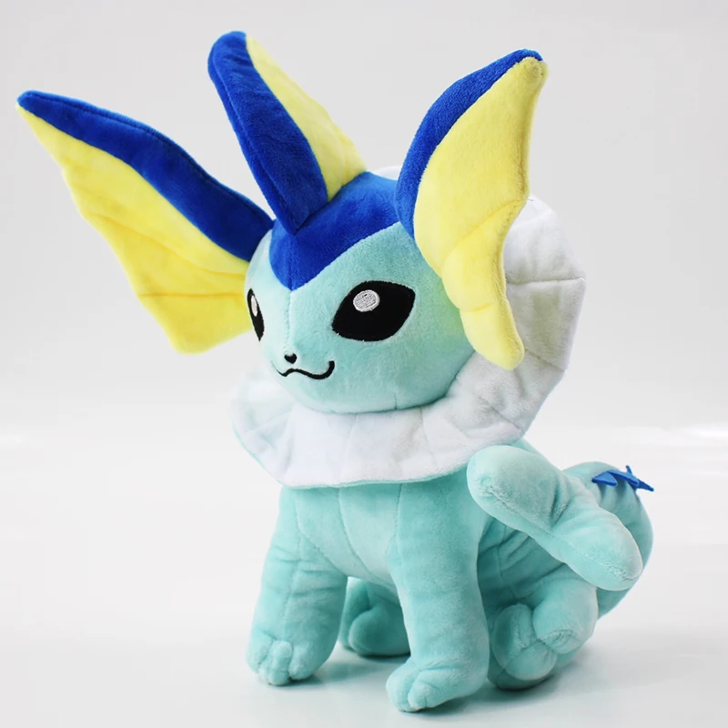 30 см Большой размер Eevee Vaporeon Плюшевая Игрушка Аниме Vaporeon мягкие куклы подарок для детей