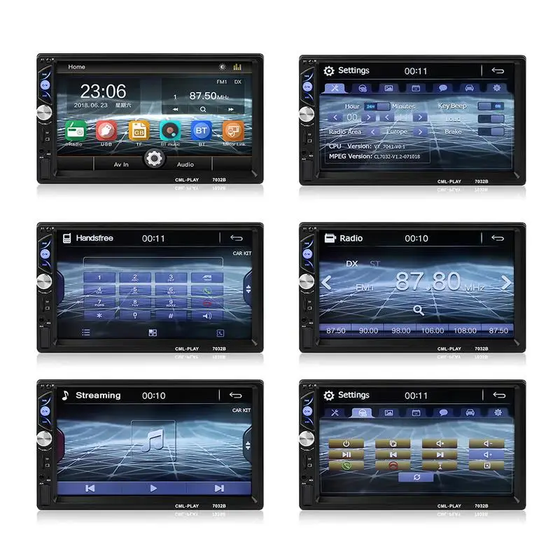 

7 Inch Car MP5 Player Bluetooth Hands-free Call Mobile Phone DVR Camera Communication GPS Navigation All-in-one Device