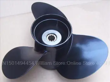 

Free shipping Aluminum Propeller for Suzuki outboard motor 2 stroke 25-30HP, 11 "model 10 1/4 * 11