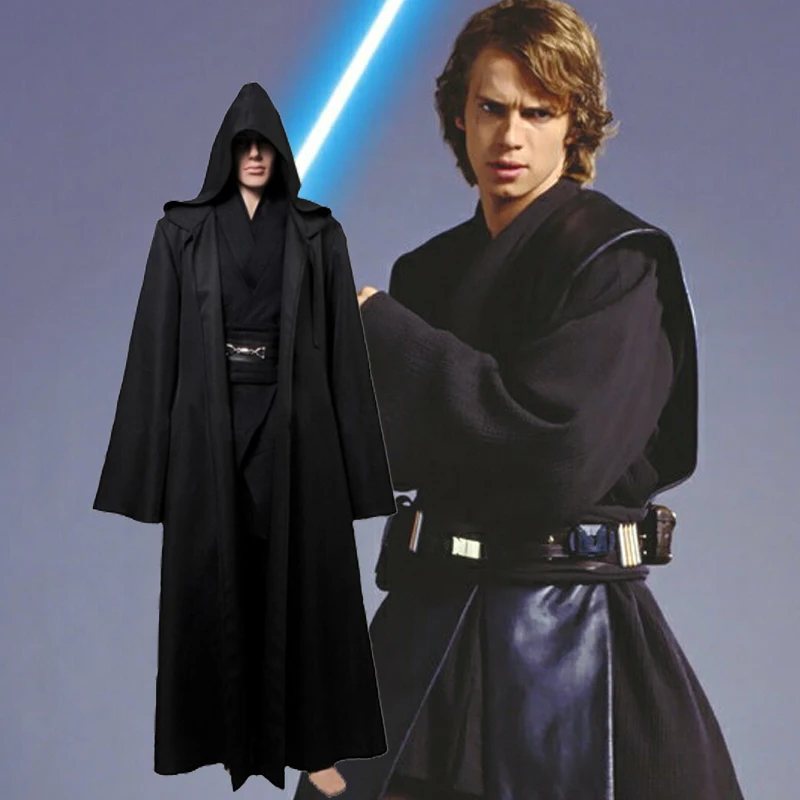 Anakin Skywalker Kostüm Set Herren - Star Wars Cosplay Für Halloween & Karneval