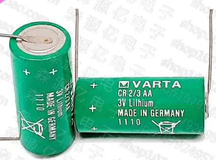 2 шт CR2/3AA CR2/3AA 3 V промышленных управления литиевая батарея plc оборудования