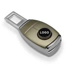 1 Piece Vehicle Seat Belt Extender Car Logo Safety Buckle Clip for Benz Kia VW Porsche Toyota Nissan Cadillac Audi Hyundai bmw