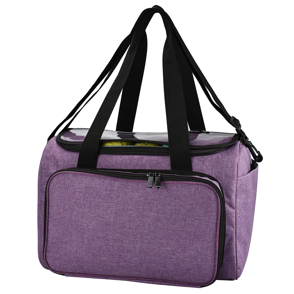 Прочная легкая сумка пряжа Бытовая сумка для хранения Складная сумка чехол для хранения для вязания крючком спицы Швейные аксессуары