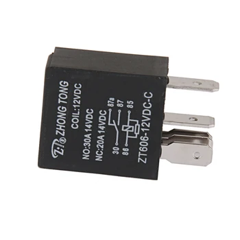 

20Amp 30 Amp Car Relay Switch 12V DC 5-Pin SPDT Automotive Relay High Performance Replacement