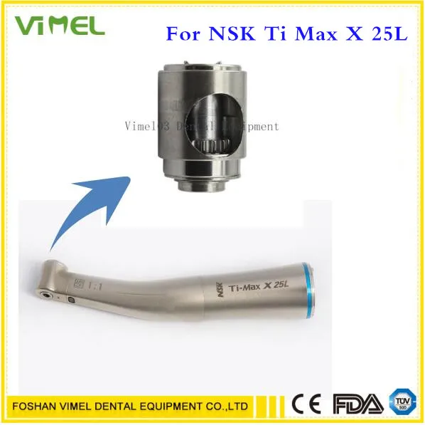Стоматологический картридж для NSK Ti-MAX стоматологический оптический светодиодный наконечник Contra Angel X25L Тип 1:1 увеличение