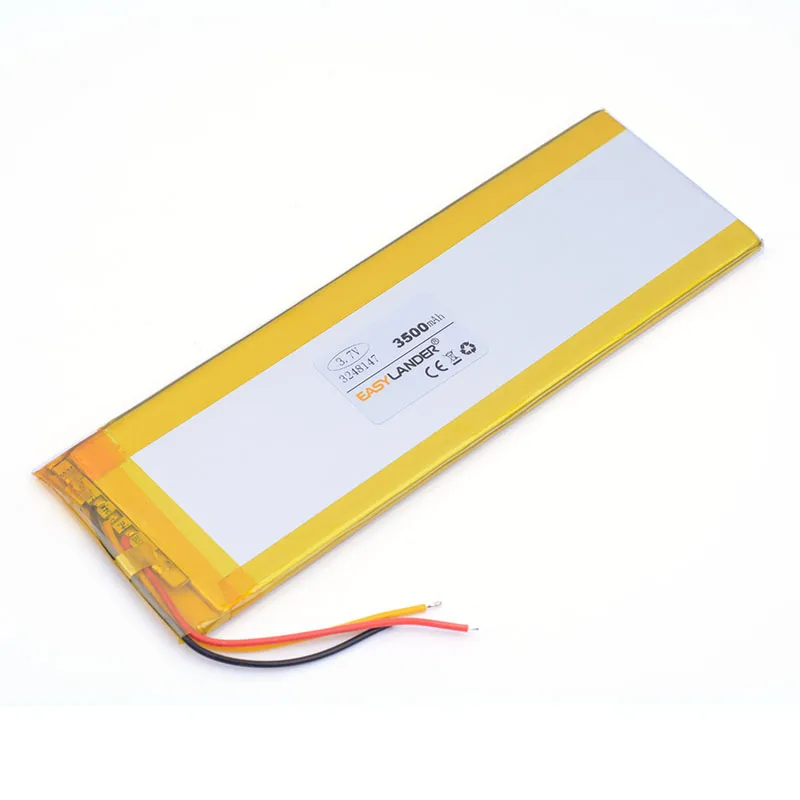 

New product 3248147 3.7V 3500mAh Rechargeable Li-Polymer Li-ion Battery For 7" Irbis TX18 tablet pc Telephone DVR 3248145