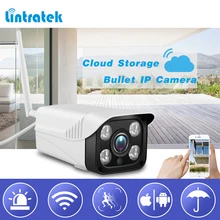 Lintratek Surveillance Wifi Security Camera HD 720P Cloud Storage Bullet IP Camera 4 IR lights Indoor/Outdoor Wi-fi Camera Lintratek Surveillance Wifi Security Camera HD 720P Cloud Storage Bullet IP Camera 4 IR lights Indoor/Outdoor Wi-fi Camera
