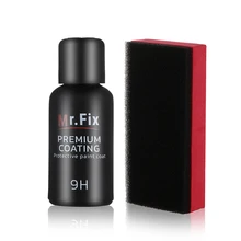 1 компл. 9 H жидкое стекло керамическое покрытие автомобиля водостойкое нано керамическое уход за автомобильной краской анти-царапина супер гидрофобное стекло покрытие