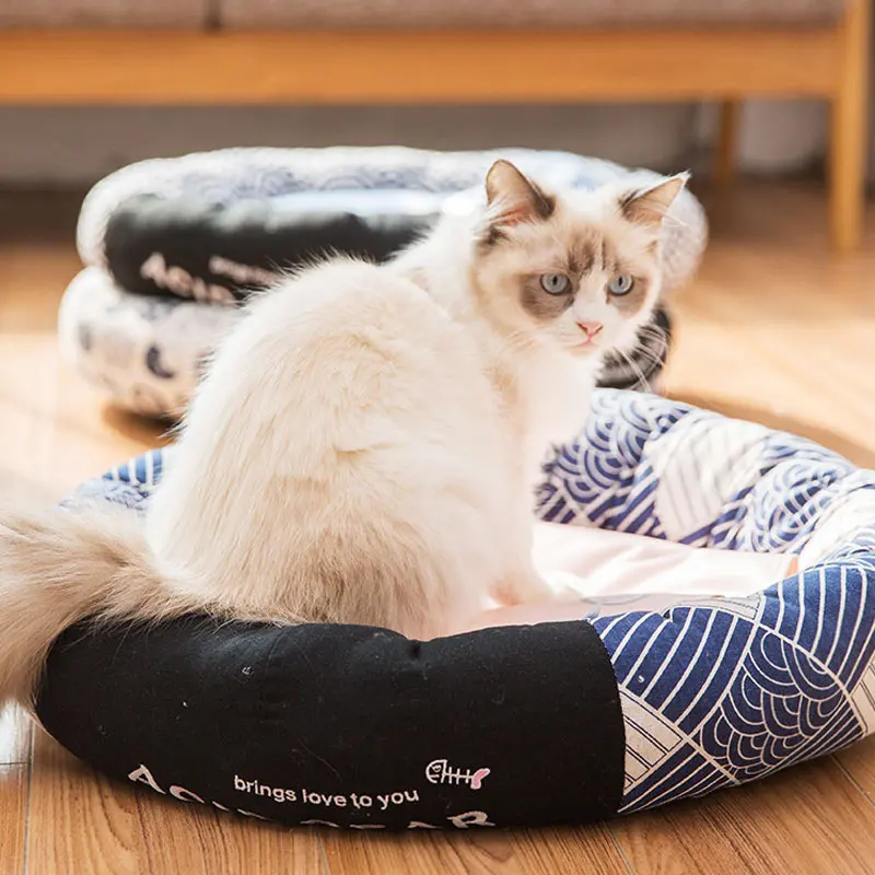 Pet Cat спальное место для собаки коврик зимнее теплое гнездо нескользящий коврик для сна отдыха LBShipping
