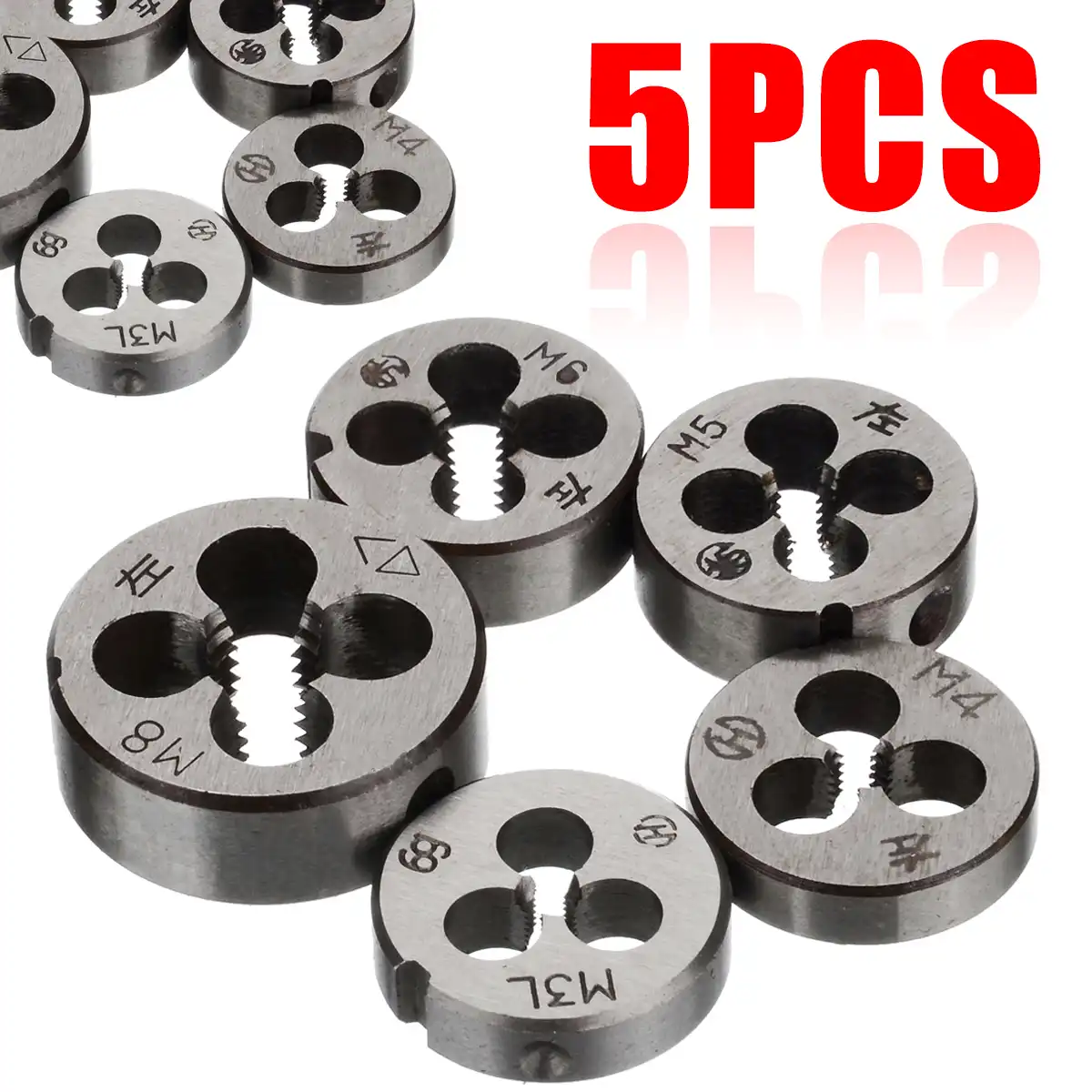 M5*0.8 Pitch Left Hand Durable Metric Thread Die for mold machining