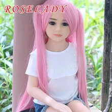 105cm flat chest breast japanese real silicone sex doll,mini size small boob anime face love doll,realistic sex doll for adult