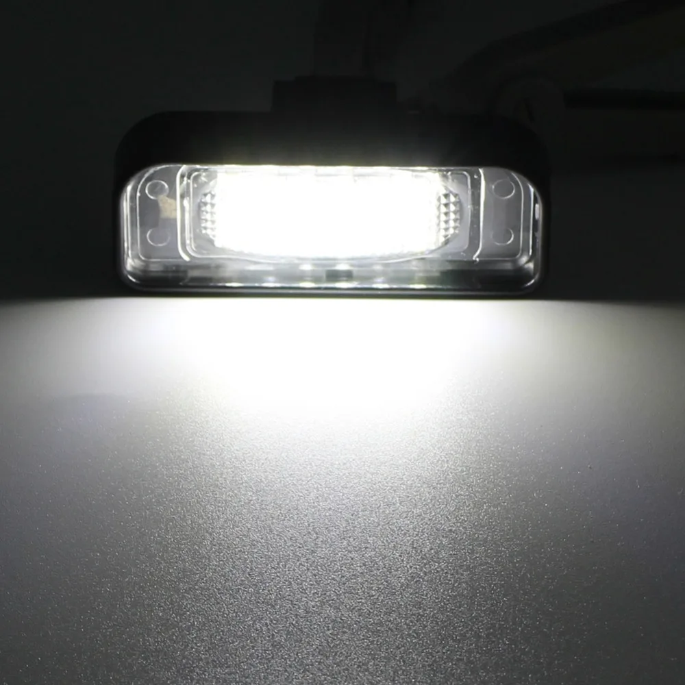 Светодиодный светильник для номерного знака супер белый 18SMD MERCEDES BENZ W220 S320 S420