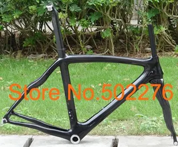 

FR308A Full Carbon 3k Road Bike Frame Fork , seatpost , clamp , alloy headset : FRAME 50cm