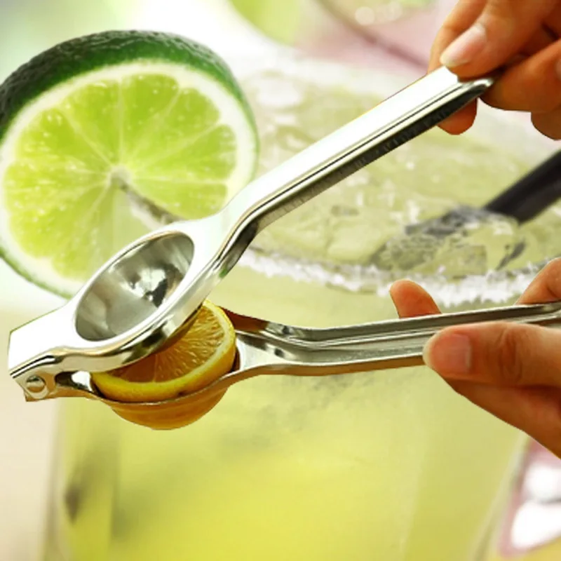 

Large Manual Lemon Squeezer Juicer Fruit Orange Citrus Lime Lemon Stainless Steel Clip Hand Kicthen Tool TW019