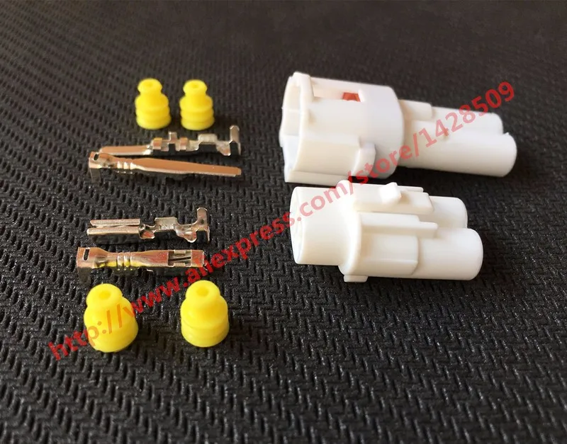 5 компл. 2 Pin Sumitomo Женский Мужской комплект авто разъем PA66 6180-2321 6187-2311 для Honda