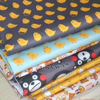 

40style cartoon printing PVC Oxford fabric waterproof bag cloth storage box tablecloth wardrobe diy textiles patch fabric C589