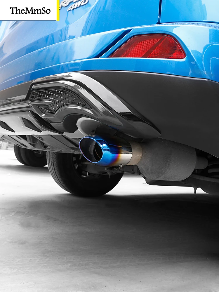 

Suitable for 16-19 Toyota RAV4 tail throat RAV4 high quality stainless steel exhaust muffler refitting