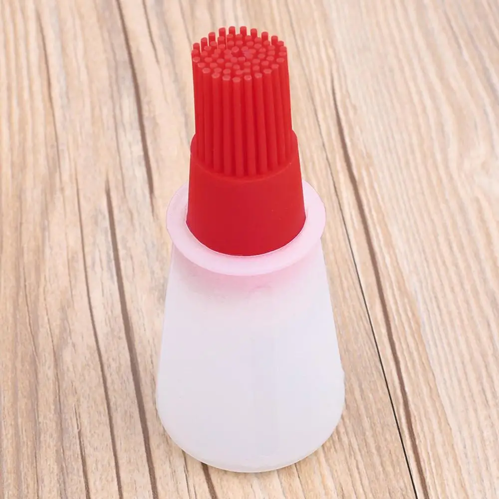 Кухонная силиконовая кисть для масла Кисти для выпечки жидкое масло ручка масляные кисти для барбекю безопасность посуды щетка для запекания дропшиппинг - Цвет: Красный