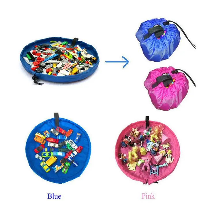 37cm Portable Kids Toy Storage Bag and font b Play b font font b Mat b
