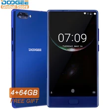Предпродажная DOOGEE MIX мобильные телефоны Android 7.0 Две Камеры 5.5 Inch MTK Helio P25 Окта основные 4 ГБ/6 ГБ + 64 ГБ LTE Смартфон 3380 мАч