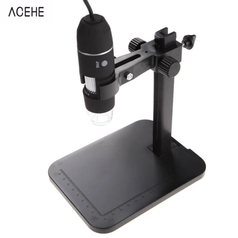 1000X Magnification 8LED USB Digital Microscope Endoscope with Lift