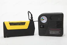high quality booster power battery charger mobile phone laptop 12v Portable mini jump starter10000mAh car jumper with pump 2USB