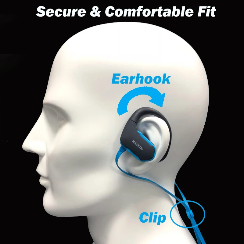 Портативный MP3 плеер с bluetooth 8 Гб беспроводные наушники спортивные водонепроницаемые HiFi walkman bluetooth гарнитура mp3 музыкальный плеер микрофон