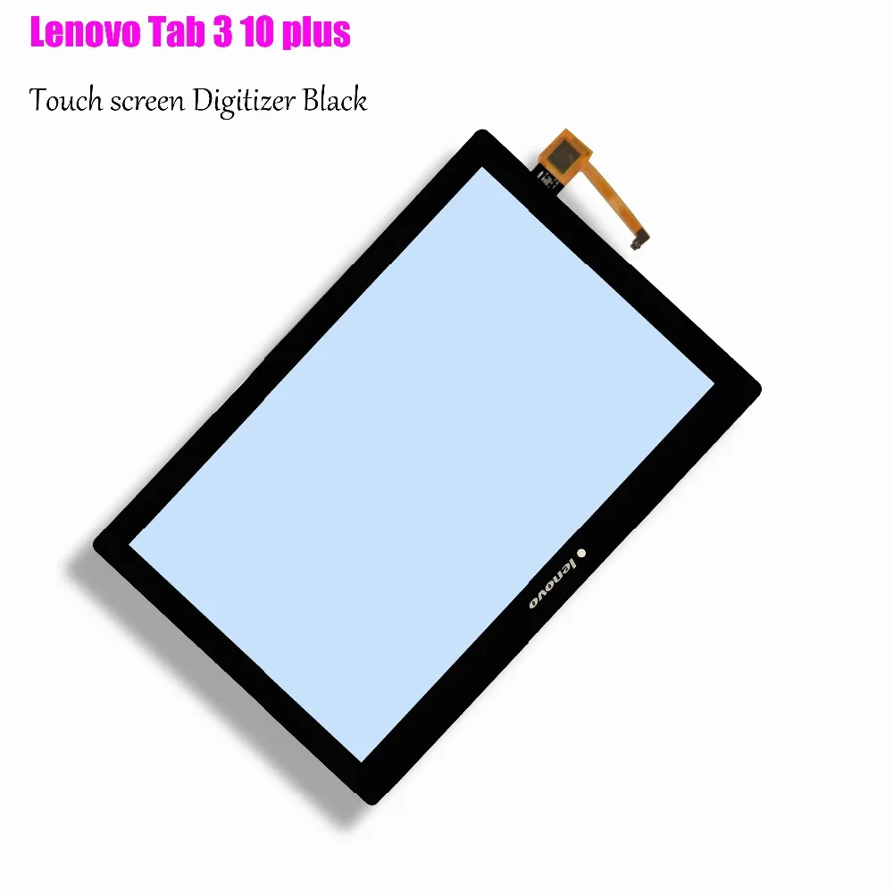 10 дюймов ЖК-дисплей с сенсорной панелью в сборе для lenovo Tab 3 10 plus бизнес-TB3-X70L ZA0Y TB3-X70F ZA0X TB3-X70N TB3-X70 - Цвет: Touch screen black