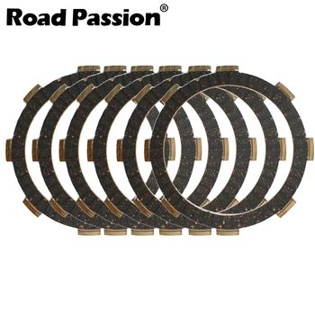 

Road Passion 6pcs Motorcycle Clutch Friction Plates Kit For KAWASAKI KX80 KX 80 1998-2000 KMX125 KMX 125 1986-1987