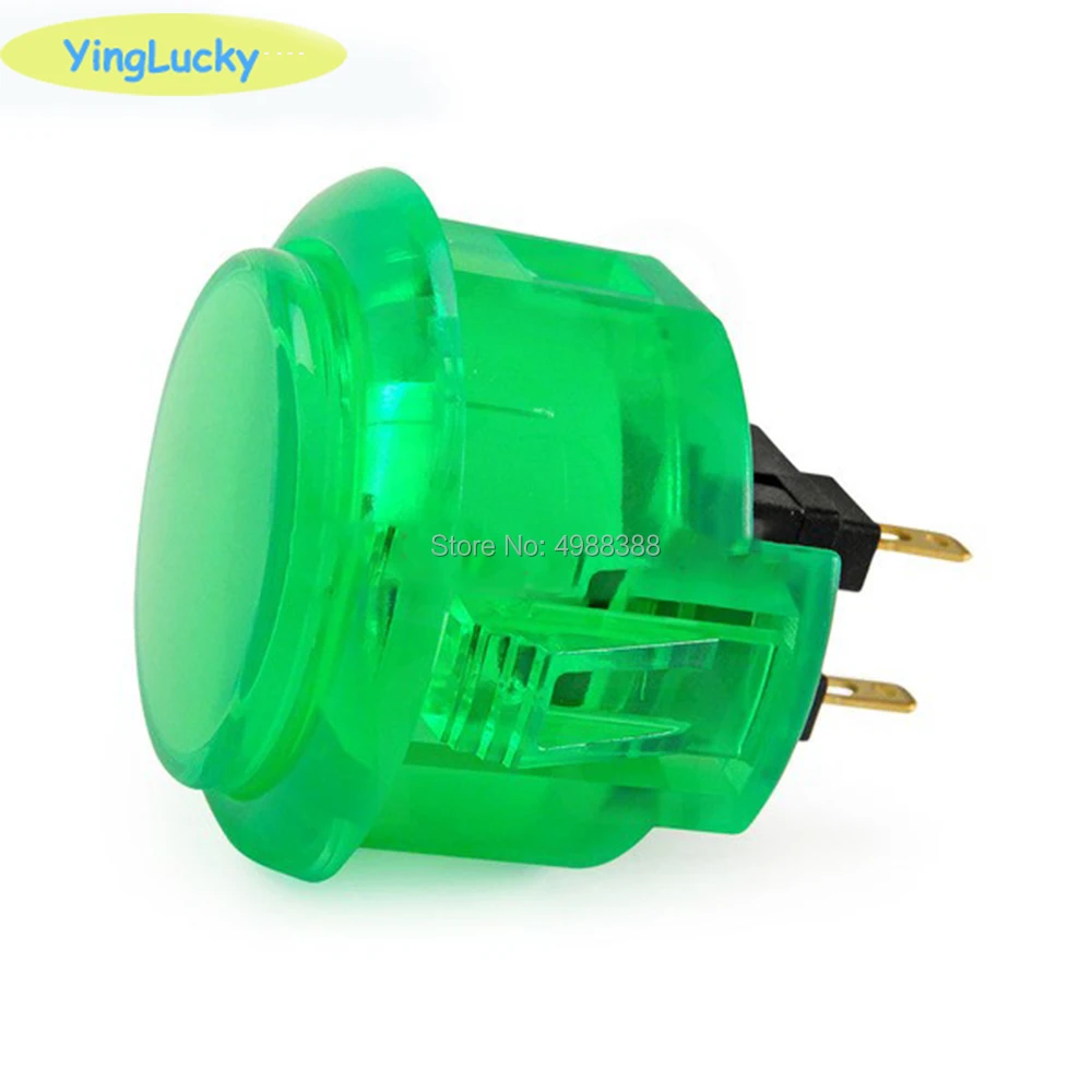 SANWA button Arcade Button 30mm Transparent Push Button original Japan Japan SANWA OBSF-30 OBSN-30 OBSC-24 JAMMA SANWA joystick