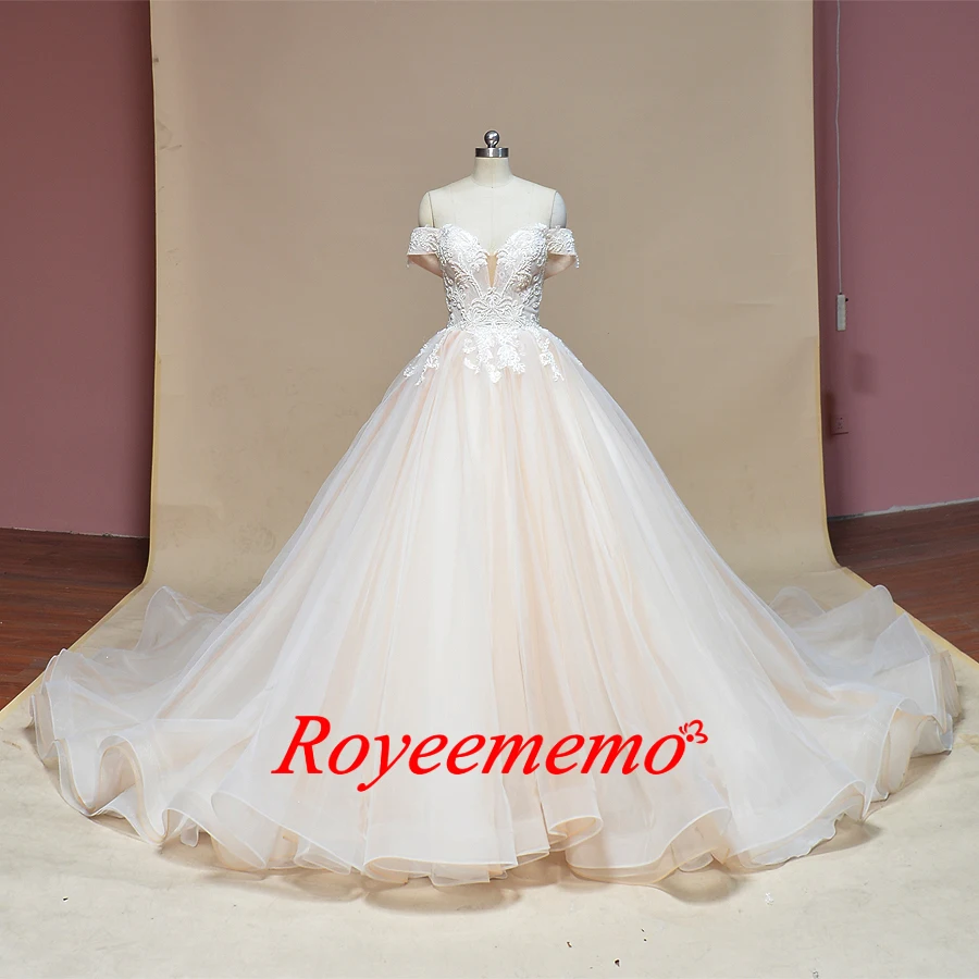 a line skirt wedding dress