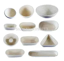 Free Shipping 1PC Bread Proving Proofing Rising Rattan Basket Banneton Brotform Fermentation Rattan Basket
