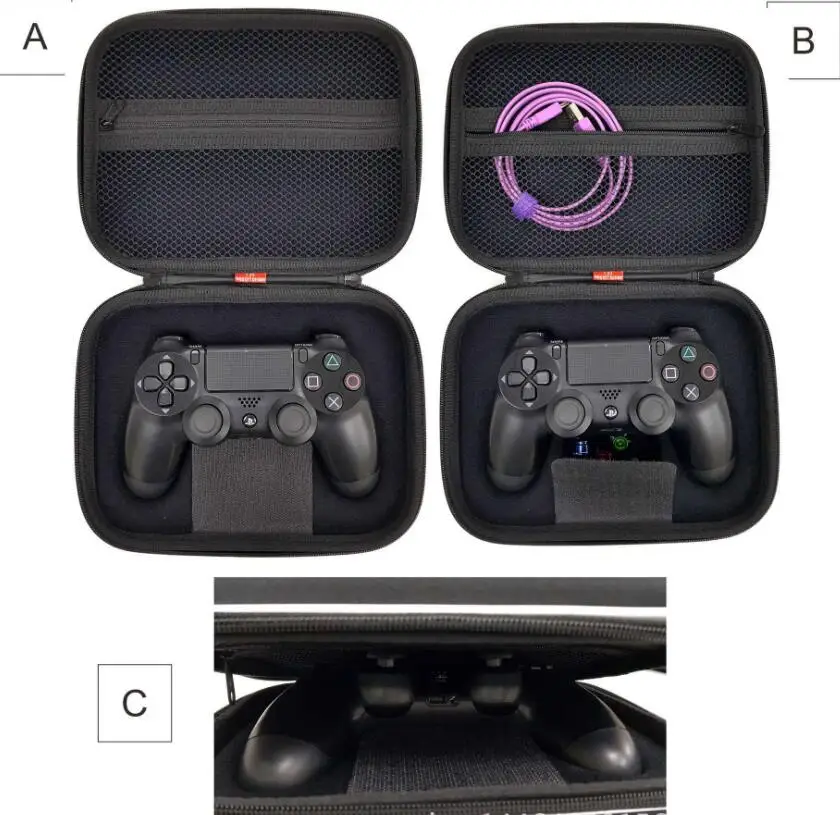 Ударопрочный Карманный защитный Дорожный Чехол для PS4 сумка контроллера чехол