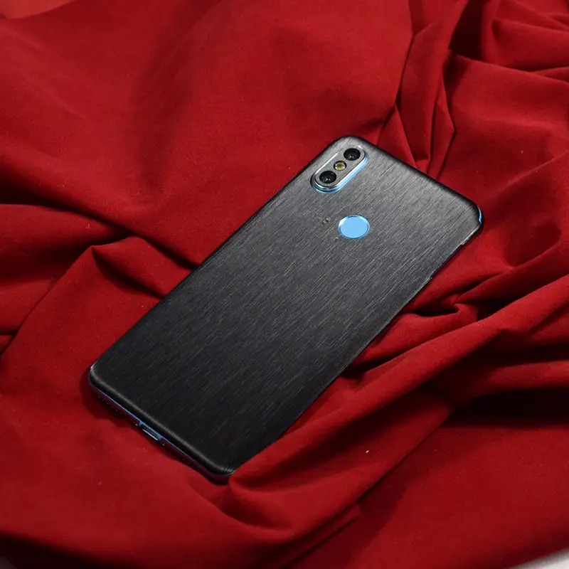 Phone Back Cover Film For Xiami Mi A2 6X LeatherCarbon Fiber Wood Skins Protective Paste Stickers For Xiaomi A2  MiA2 6X 5 (21)