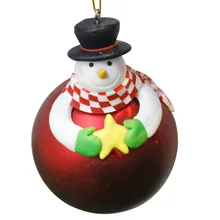 Автомобиль Орнамент Merry Christmas Tree украшение шарами орнамент фестиваль подарок старик снеговик Прямая May21