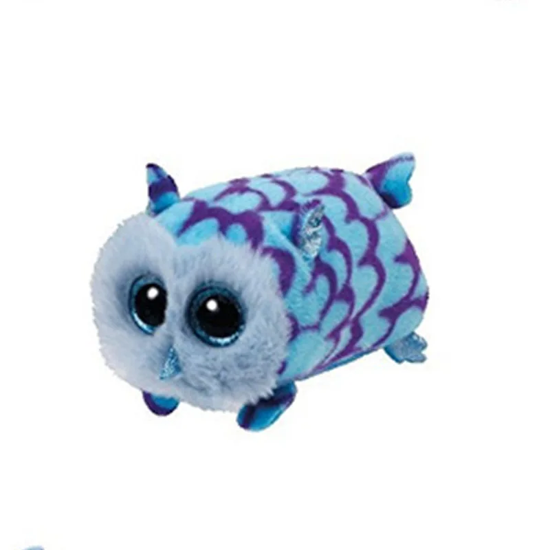 10 cm Teeny Tys unicornio negro de peluche de felpa Regular muñeca coleccionable juguetes para niños juguetes brinquedos Ty Beanie Boos