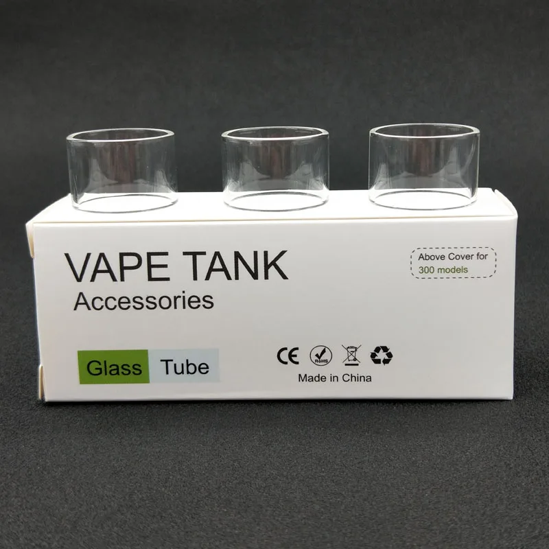

3pcs High Quality Authentic Replacement Pyrex Glass Tube for Dejavu DJV RDTA Atomizer