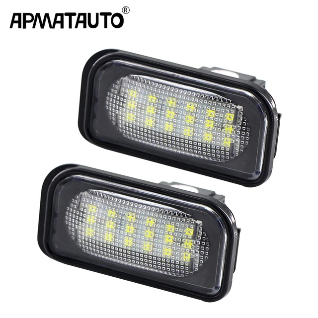 Bombilla LED para matrícula de coche, accesorio para Benz Mercedes Clase C  W203, 2001-2007 4 puertas, sin Error, Canbus - AliExpress