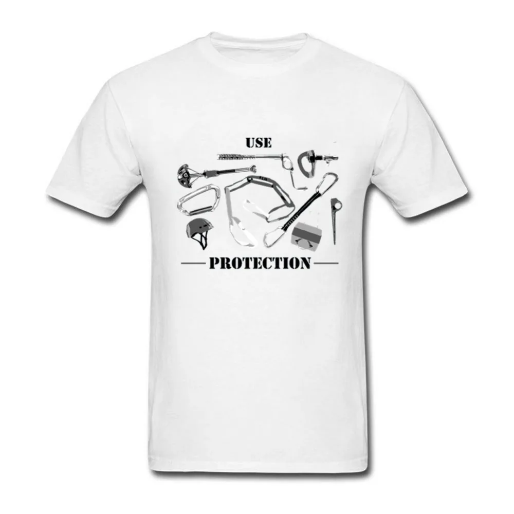 

Stylish T Shirts Use Protection Rock Climbing Tees Man Round Neck Short Sleeved Clothing Men's Formal T-Shirts
