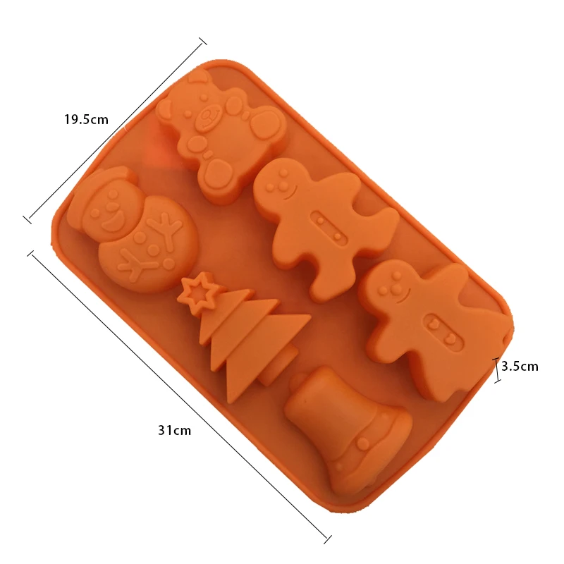 SEARCH AND BUY THIS PRODUCT AT AMAZON.COM Cake Pan Christmas Supplies 6 Cavities Christmas Tree