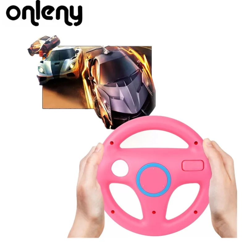 

Onleny For wii controller game steering wheel for Nintendo Wii Mario Kart plastic colorful helm Innovative and ergonomlc design