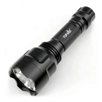 

Xm-l T6 1000lm Focus Aluminum Waterproof Led Flashlight Torch Light For 18650 Rechargeable Battery 5 Modes Outdoor Camping Lamp