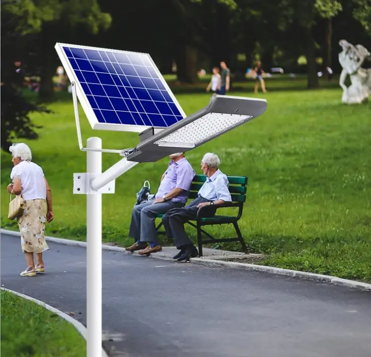 

100W Solar Street Light Solar Energy Lamp Waterproof Home Yard Outdoor Lighting Led Solar Garden Light Pathway Wall Lamp