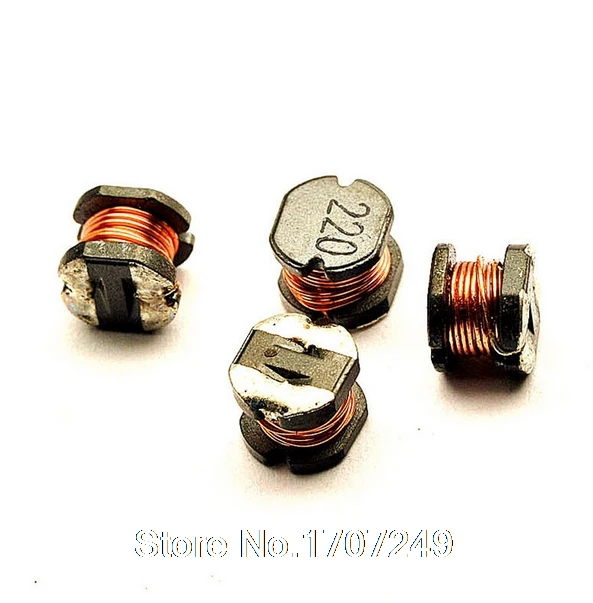 100 шт./лот CD54 22UH Тип Намотки Силовые индукторы SMD силовой индуктор M68(маркировка: 220