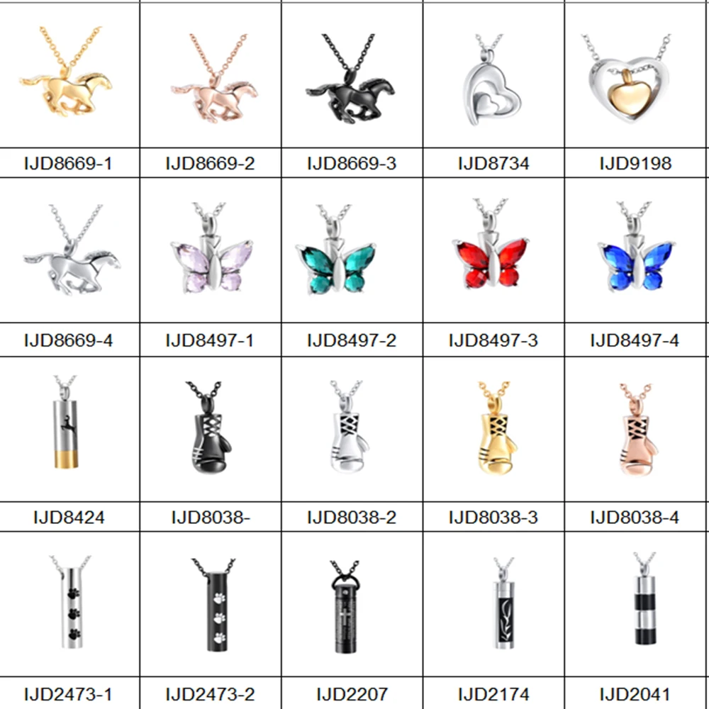 Памятный сувенир серии Pet для кремации памятные ювелирные изделия золы урны