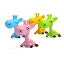 Игрушки для детей мальчиков для дома садовые украшения жираф фигурка садовые фигурки миниатюрный пейзаж Декор Детский подарок