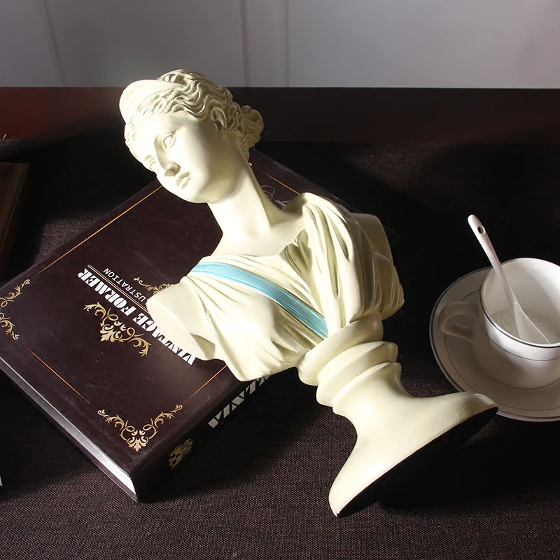 Полимерные поделки креативное Украшение Скульптура победы богини сломанная